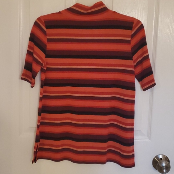 LOFT Turtle Neck Tee Shirt - NWT - Picture 3 of 4